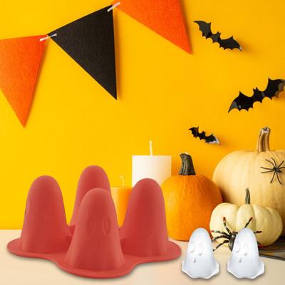 Yousheng Ghost Shark Ice Tray Silicone Ice Cube Mold 3D Funny Shape Chocolate Fondant DIY Bar Party Drink Accessories Candle Candy Making Kit