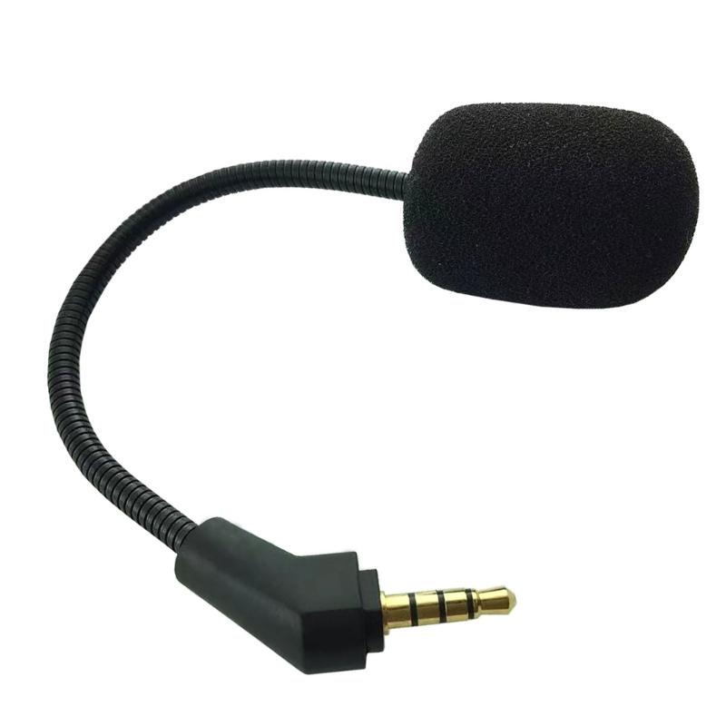 Microphones Replacement Mic for ROG Theta 7.1 Headsets, Detachable Headphones Mic Boom