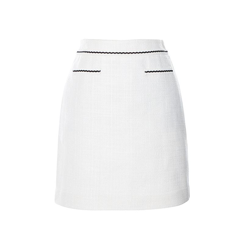 SOUP Line Point Tweed Mini Skirt (Sy3Srm0)