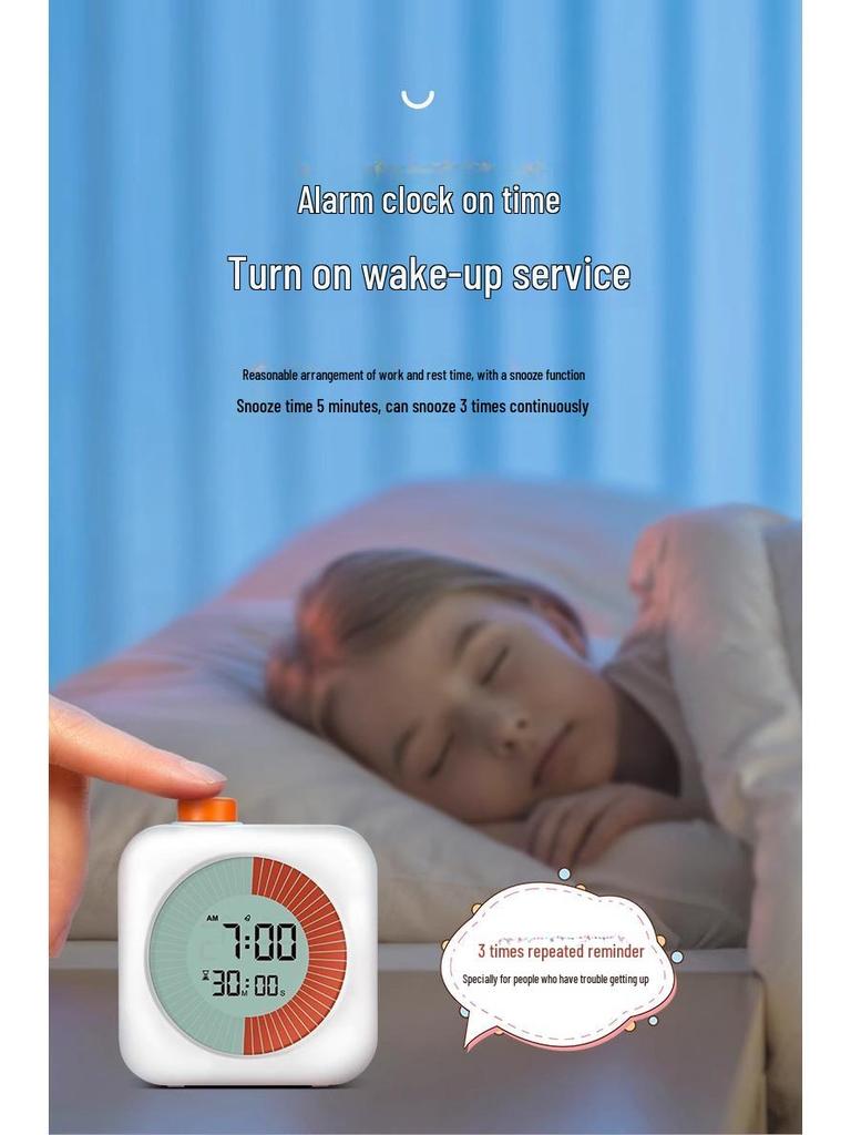 Minuteur visuel pour enfants, compte à rebours de 60 minutes pour salle