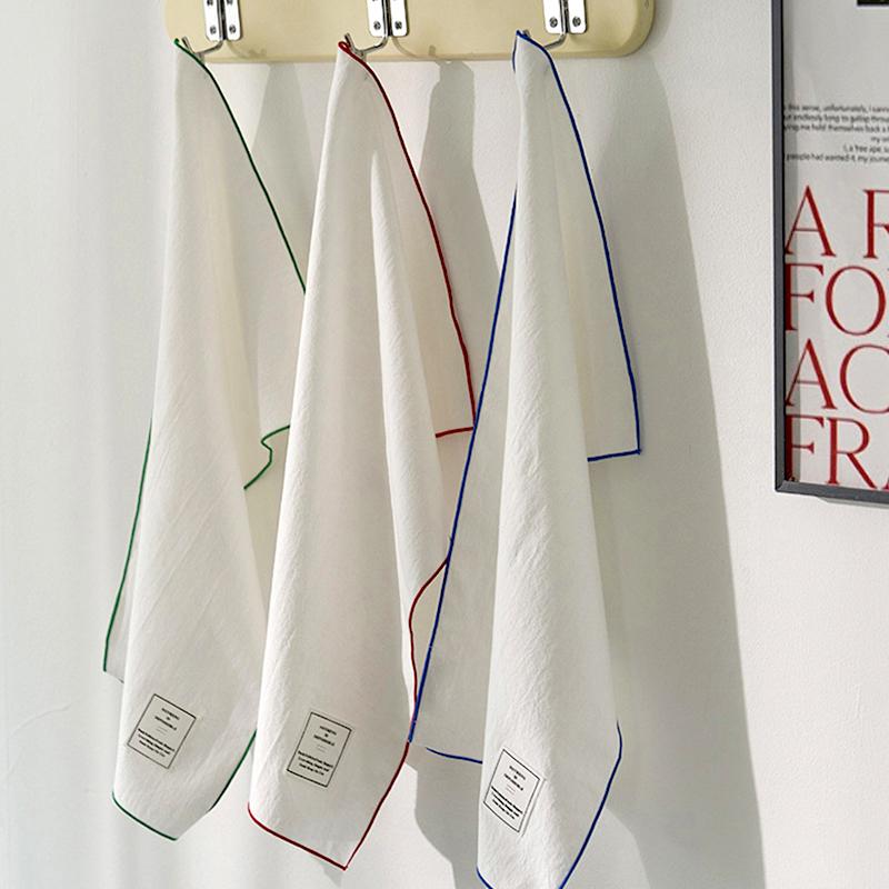 1Pc Cover Cloth Originality Placemat Retro Style Solid Color Rural Style Photography Props Decorative Cloth Cotton