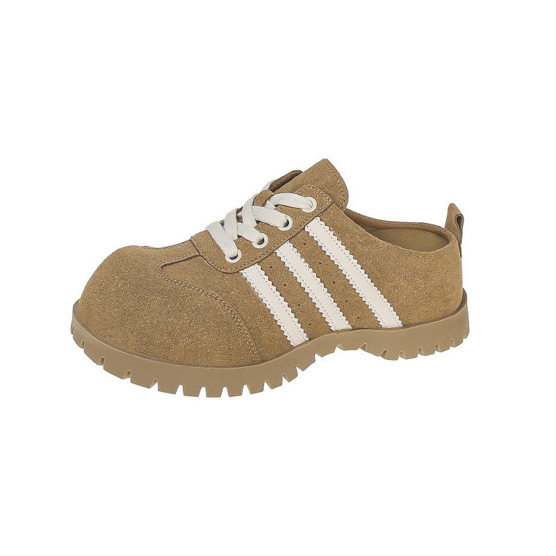 

Европейские товары с увеличением высоты до 6 см женские Birkenstocks 2025 весна и лето новые маленькие толстоподошвенные полушлепанцы с закрытым носком на одной педали 35 хаки