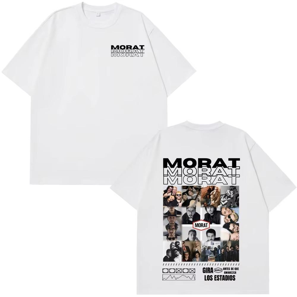 

Morat Band Doublesided Prin Tshirts Unisex Women Fashion Hip Hop Tshirt Casual Cotton Oversized Short Sleeve T Shirts Streetwear S
