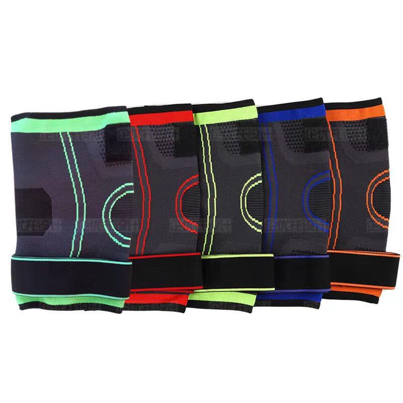 Dzianinowa opaska kompresyjna na kolano do sportów na świeżym powietrzu