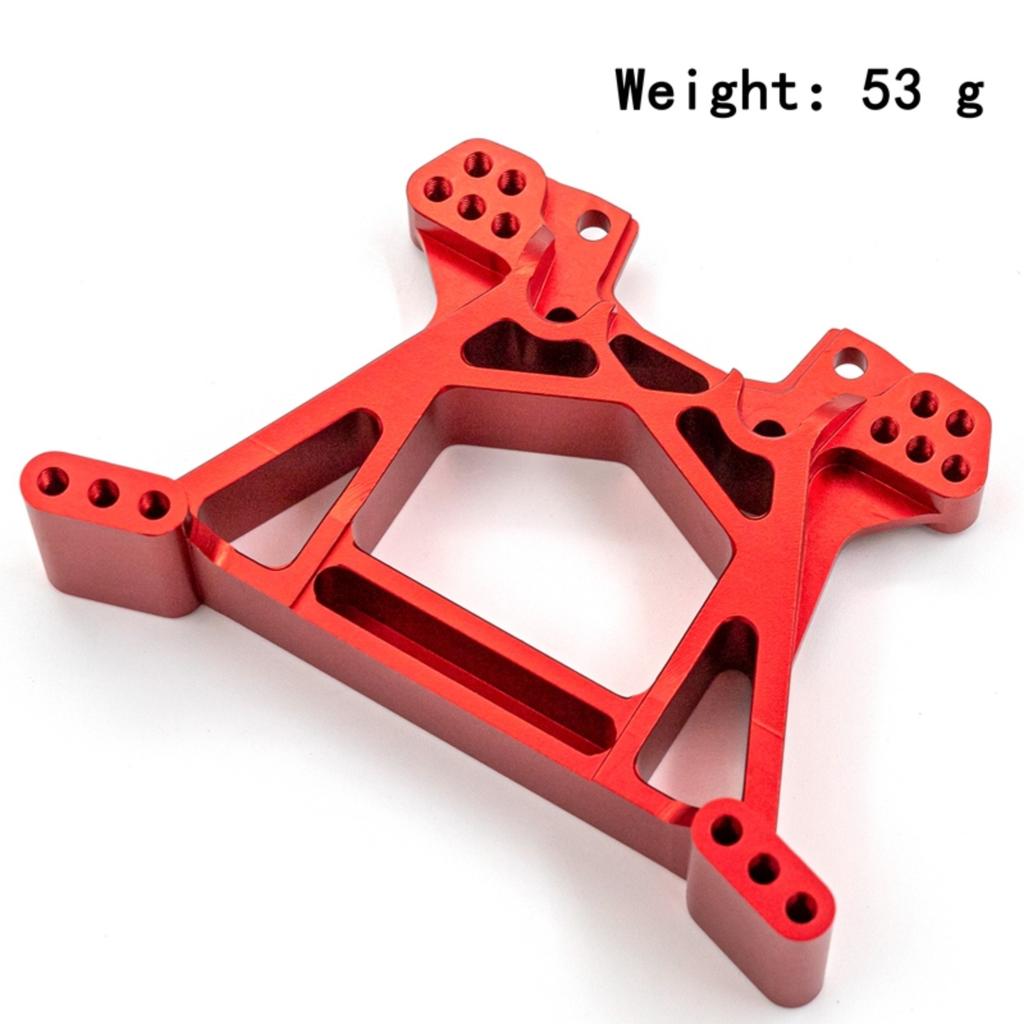 Torre de Choque Traseira de Liga Leve com Controle Remoto substituição para  4 1Celsius10 4  Rustler 4X4(VXL), Hoss(VXL)-Substitui a Peça 6738;VERMELHO: