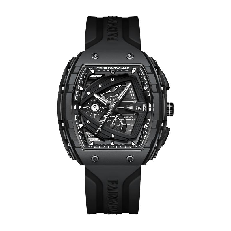 Fairwhale Plastic Case Rubber Strap Watch Made Your Brand Fashion Quartz Wrist Watcses