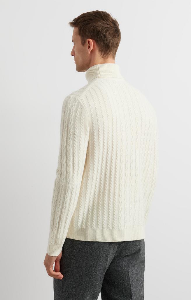 Cable-Knit Turtleneck Xxl