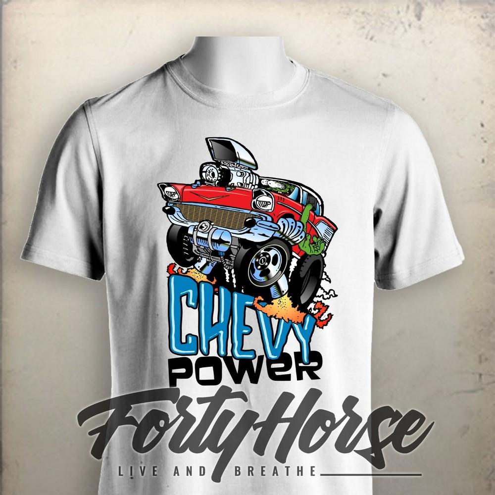 Tričko/Mikina Muscle Car - '57 Chevy Gasser