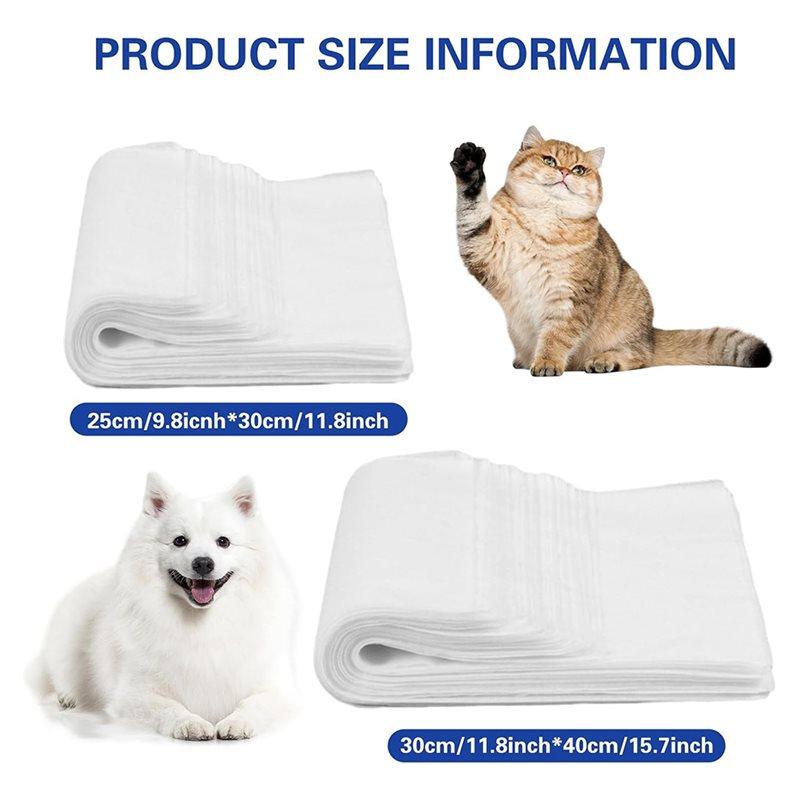 M-Modern-For Dogs 100Pcs Disposable Pet Urine Absorbent Sheets Water& Urine Absorbent Paper For Quickly Absorbs& Locks Cleaning
