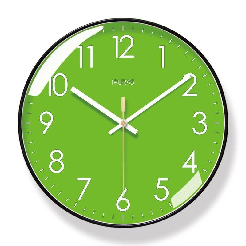 Minimalist Nordic Wall Clock With Quartz Movement For Living Room Decor
