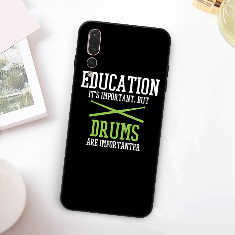 Bęben Bębnienie Perkusista Dla Huawei Nova 11 10 9 SE Y70 Y60 Y90 Y61 Y91 Y73 Y72 12i 11i 8i P30 P40 Lite P60 Pro Etui