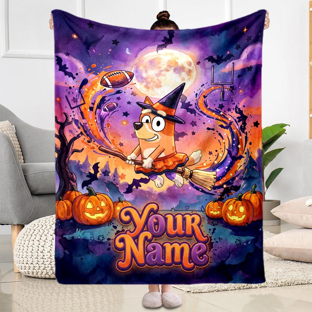 Dad Soccer Fun Customize Text Blanket Gift Personalized Blanket Soft & Cozy Great for Couch Sofa Bedding Living Room All-Season Use