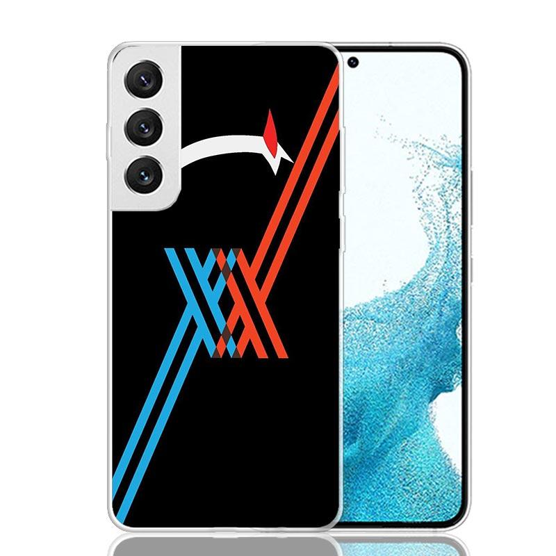 Darling In The FranXX Anime Case Phone Cover for Samsung Galaxy S24 S25 Ultra S23 Plus S22 + S21 S20 FE S10 S25Plus Trend Fundas