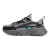Fila Mars 1 Stoff Synthetisches Leder Sport Komfort Low-Top Lifestyle Schuhe Damen Sneaker Grau Schwarz F12W322109FFA