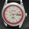 MENS REFURBISHED CITIZEN 8200 JAPAN AUTOMATIC WHITE DIAL WATCH a426235-2 RL620c-a426235