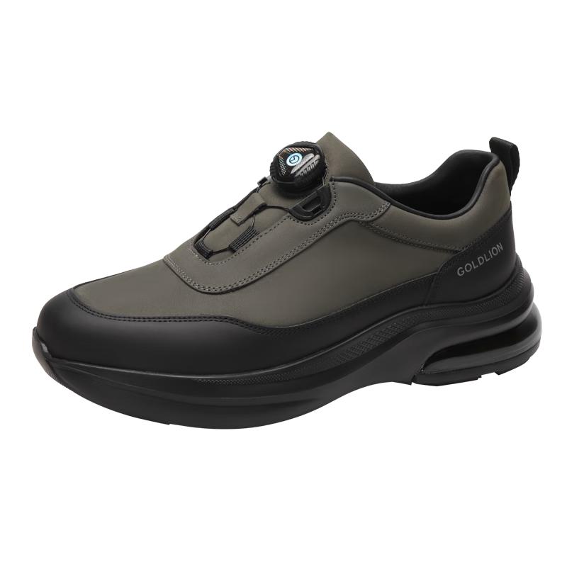 Goldlion Men s Air Cushion Rotary Buckle Casual Shoes 41