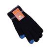Touch Screen Wool Gloves Autumn and Winter Men's Warm Full Finger Five Finger Knitting Students