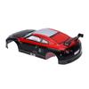 1:10 Scale RC Car Body   Remote Control Car   Frame and Rear Wing for 26cm Wheelbase Racing Cars