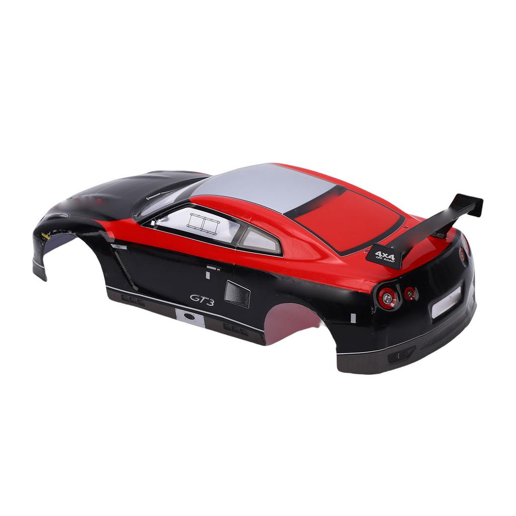 1:10 Scale RC Car Body   Remote Control Car   Frame and Rear Wing for 26cm Wheelbase Racing Cars
