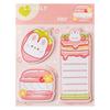 Gift Cartoon Creative Combination Handbook High Looking Note Paper Cute N Times Stickers Decorative Message Lovely Memo Pad