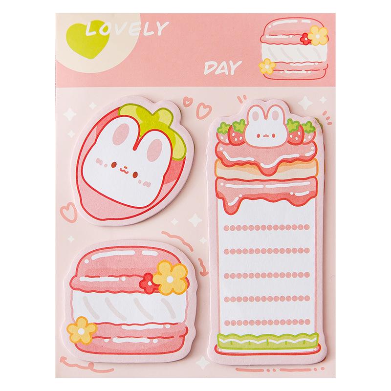 Gift Cartoon Creative Combination Handbook High Looking Note Paper Cute N Times Stickers Decorative Message Lovely Memo Pad