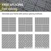 Interlocking WPC Outdoor Flooring - Self-Laying, Anti-Corrosion for Balcony & Courtyard Renovation