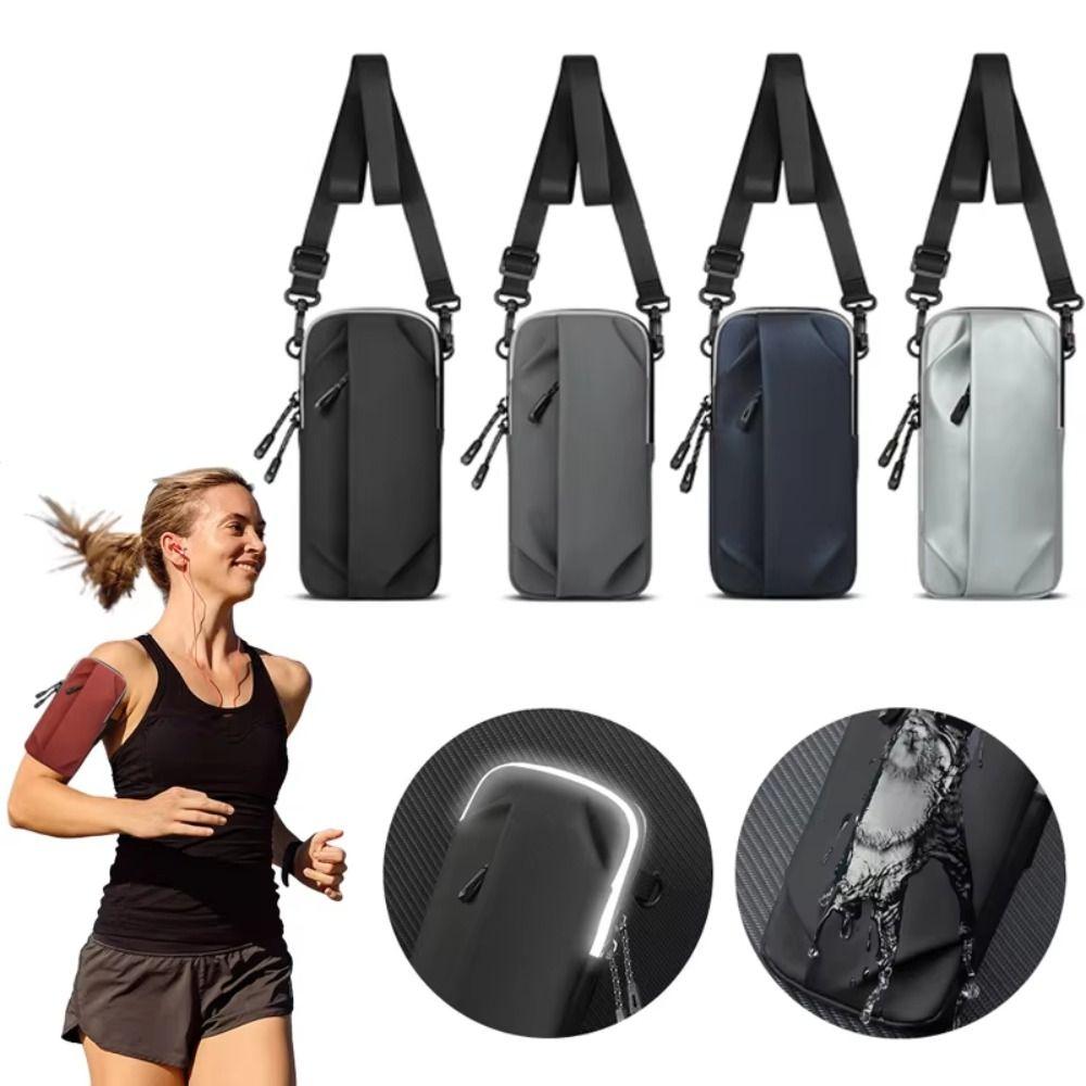 Elastic Sports Wrist Pack Waterproof Running Chest Bag Mobile Phone Arm Bag  Night Run Jogging