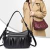 Stylish PU Shoulder Bag for Women Fashionable Crossbody Bag with Multiple Pockets Daily Use Tote Bag