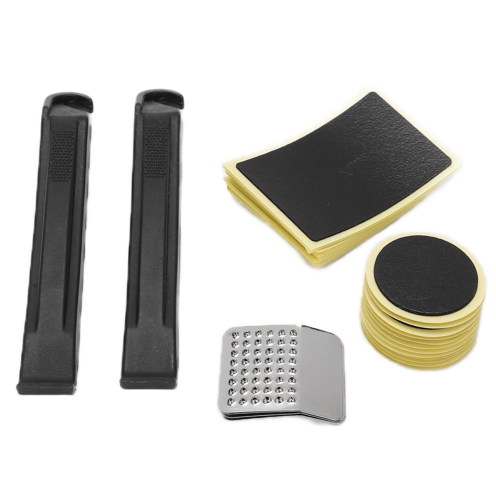 30Pcs Bike Tire Patches Glueless Self Adhesive Bike Tire Tube Puncture Repair Patch