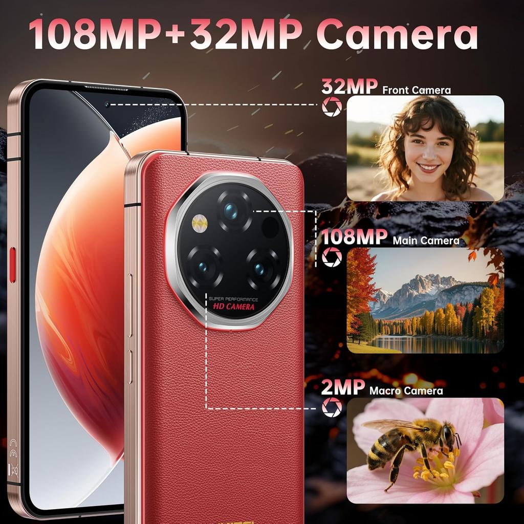 Oukitel WP210 5G 36GB+512GB 8800mAh 6.7" Display 108MP Android 15 Cellhone