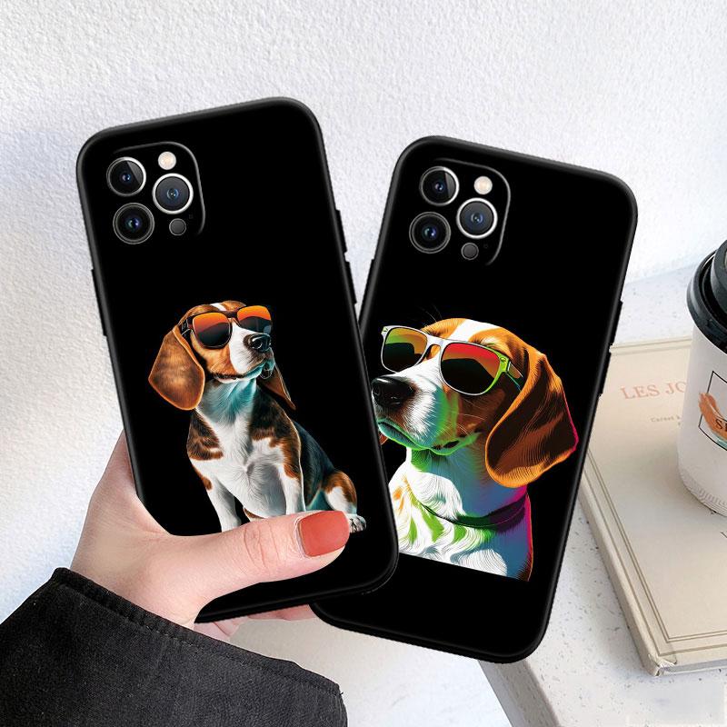 LO14 Beagle Dog Soft Shell Phone Case for Redmi Note 10 11 12 Pro Max 10S 10C 10T 11A 11S 12S 12C