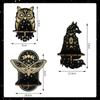Black Crystal Shelf Display Floating Shelf Wall-mounted Display Stand  Bedroom