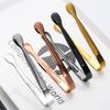Stainless Steel Sugar Tong Portable Reusable Solid Color Ice-cube Picker Indoor Hotel Food Serving Tool Clip Accessories