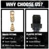 2Pcs Boat Bleed Kit For Seastar Hydraulic Steering System Bleeder Filler Hose