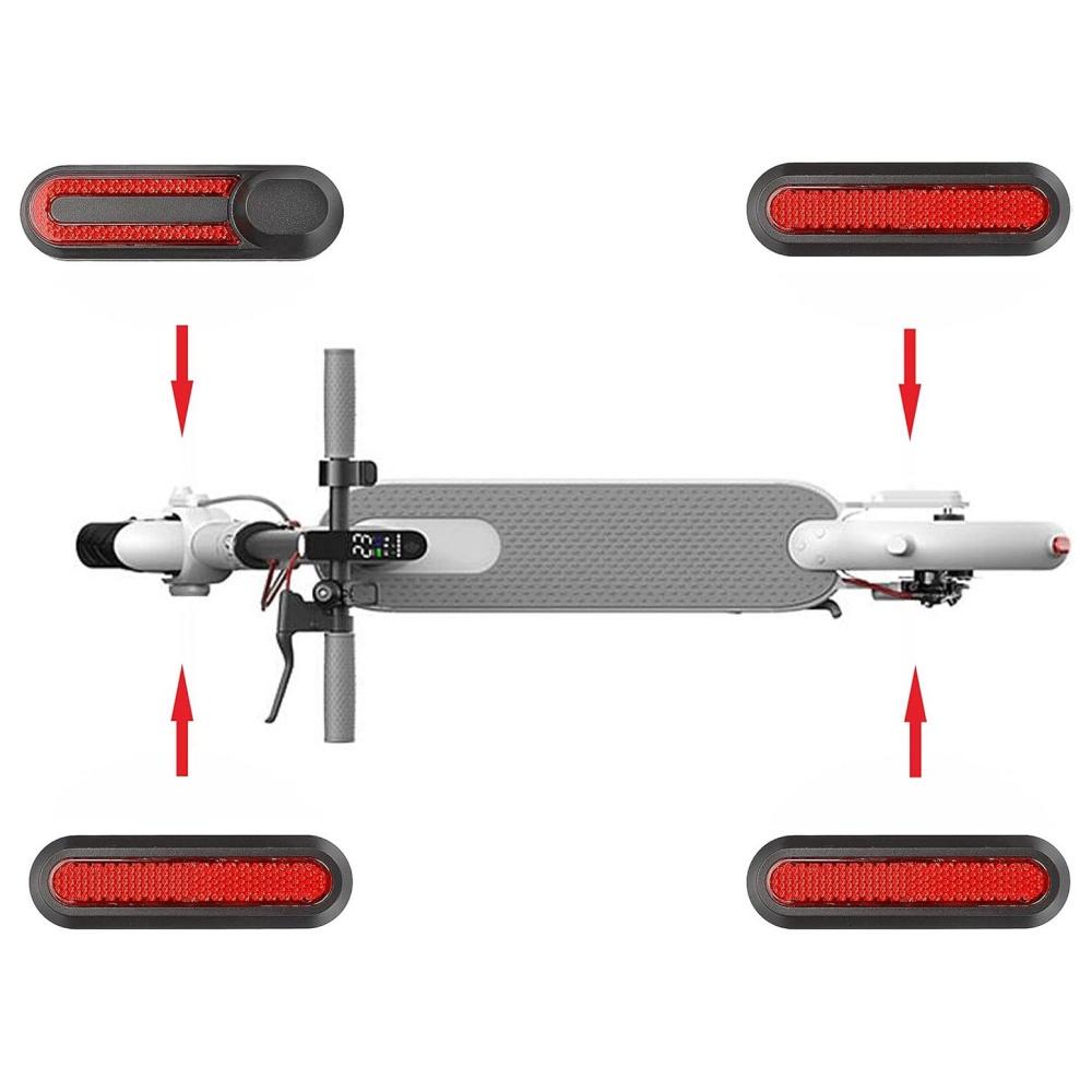 Reflektierende Roller Vorder-, Hinter-, Seitenradabdeckung für Xiaomi M365 PRO PRO2
