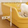 Anti-Splash Jumbo Cat Litter Box: Semi-Closed Super Large Cat Toilet