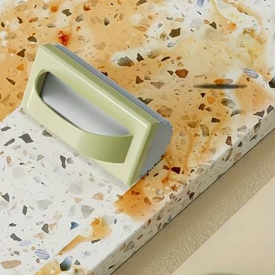 Mini Handheld Schwammmopp für den Haushalt - Saugfähiges Polyurethan-Reinigungsbrett, Waschbar und Abnehmbar, Ideal für Küche, Badezimmer