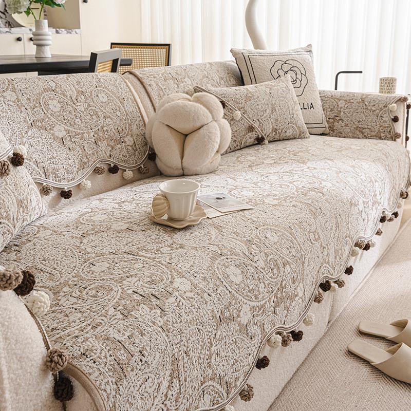 Irregular Shaped Soft Anti Slip Wear Resistant Sofa Cover Universal Couch Protector Home Decor
