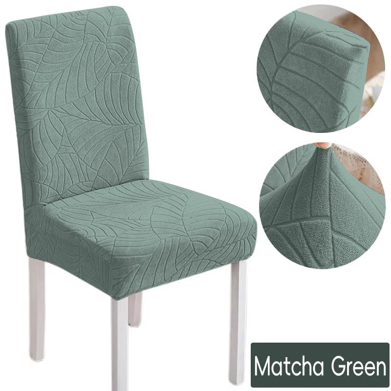 Genina Chair Covers Stretch Set Of 1/4/6 Waterproof Dust-proof Easy To Clean Apply To Dining Room Office Hotel Restaurant