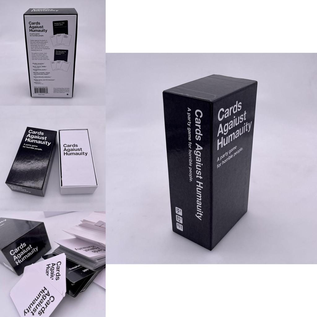 Humanity Cards Against Uk Edition V20 Adult Card Game Family Puzzle Gathering