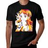 Nami Anime Pop Art TShirt Sublime Anime Shirts Graphic Anime Stuff Mens Clothes 2025 New Model