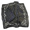 70x70cm Nylon Square Scarf Women Vintage Print Lightweight Accessory Office Casual Hair Styling