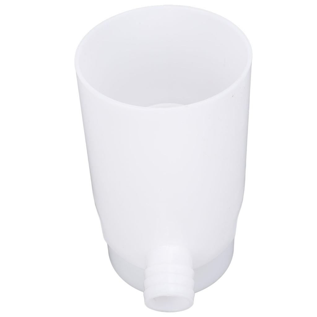 10cm Rainwater Collection System Efficient Round Downspout Diverter for Irrigation Systems Aquariums White