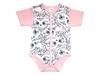 Full Zip Body Zuza With Short Sleeve R. 80