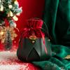 Velvet Christmas Eve Apple Tote & Gift Bag
