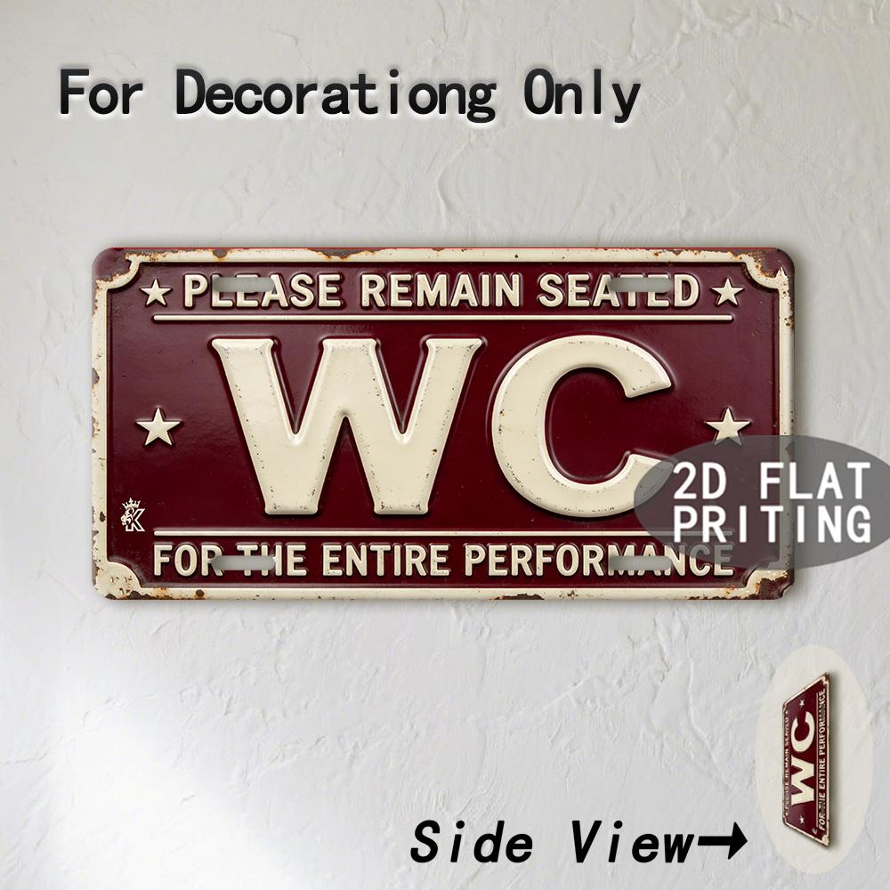 Tin Sign  Vintage Durable Metal Plaque Wall Decor Home Office Bar Man Cave WC Pet Room European City Birth Year License Plat