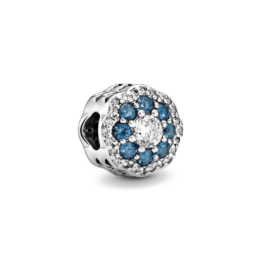 Latest Copper Blue Series Glossy Zircon Bead Fit Pendant Charm Copper Craft Original Bracelet Trinket Handmade Women Jewelry