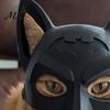 Cat Cosplay Mask Bat Reusable Lightweight PLA Kitty for Halloween Parties Fun Photo Prop Headgear