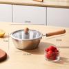 Single Handle Cooking Sauce Bowl Stainless Steel Food Supplement Pot New Milk Pot