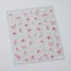 Gradient White Pink Butterfly Flower Shiny Stars Chic Spring Petal 5D Soft Adhesive Nail Art Stickers Decorations Manicure Decal
